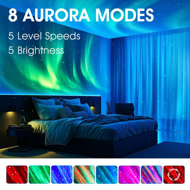 Little Bee Star (Astronaut) Projection Lamp, Room Lamps Ambient Night Lights, Bedroom Home Decoration Novelty Design