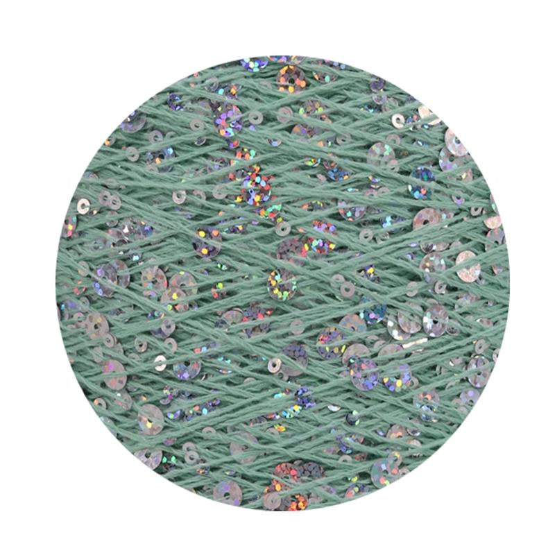 Sequins Yarn DIY for Woman Woollen Sweater Hat Scarf COOMAMUU