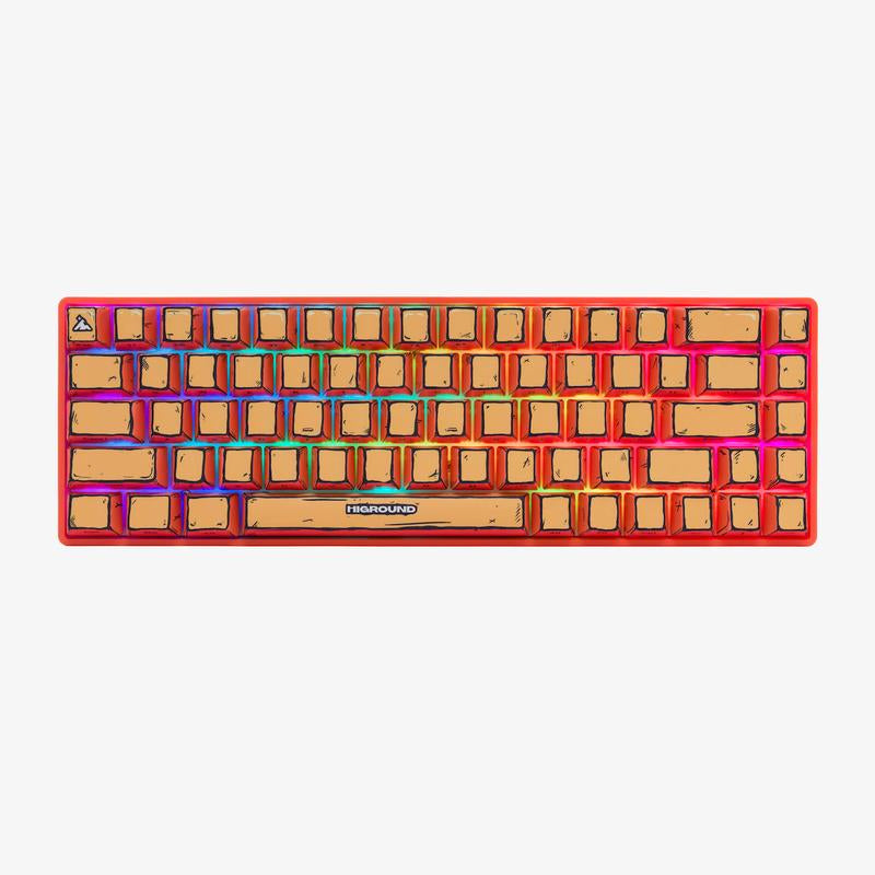 CELSHADE Basecamp 65+ Keyboard - ORANGE