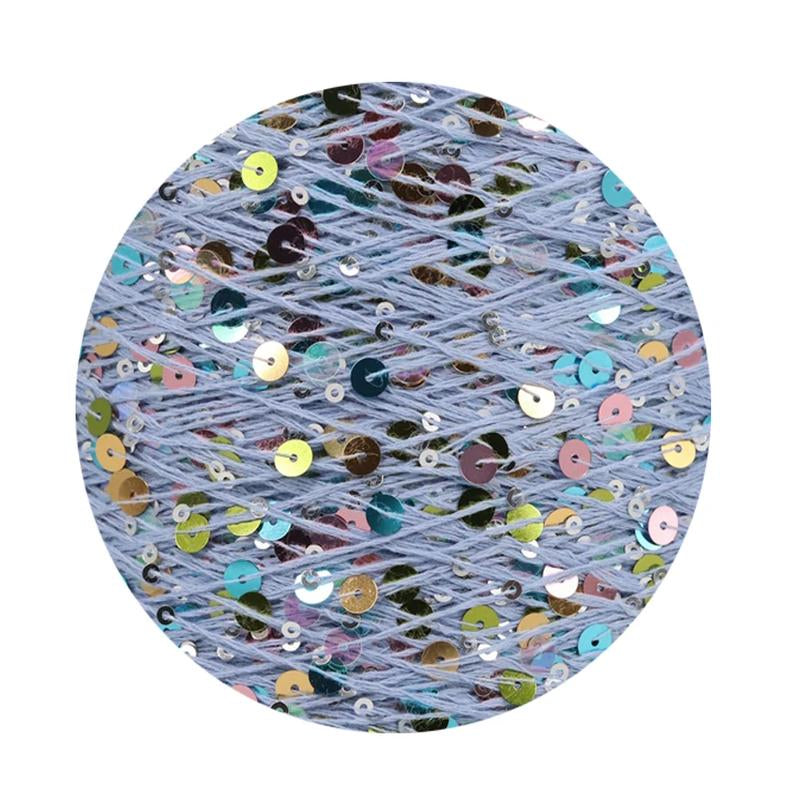 Sequins Yarn DIY for Woman Woollen Sweater Hat Scarf COOMAMUU