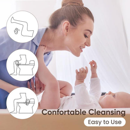 Portable Travel Bidet – USB Rechargeable, IPX7 Waterproof Electric Handheld Bidet Sprayer, Eco-Friendly Personal Hygiene Device for Travel, Camping, and Home Use