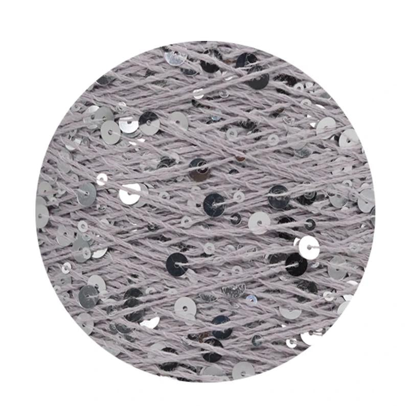 Sequins Yarn DIY for Woman Woollen Sweater Hat Scarf COOMAMUU