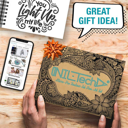 Fine Point Pen and Brush Pens Dual Tip Markers Set - 36 Pieces Art Supplies