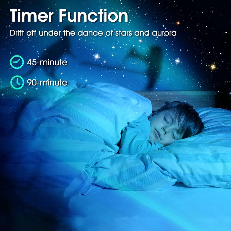 Little Bee Star (Astronaut) Projection Lamp, Room Lamps Ambient Night Lights, Bedroom Home Decoration Novelty Design