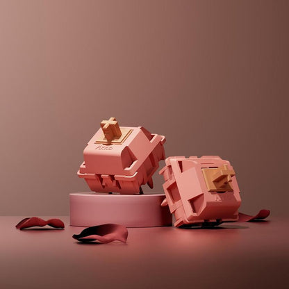 AKKO Linear Switches, 45Pcs/Box 5-Pin RGB LED Slot Mechanical Axis, Keyboard Accessories for Mechanical Keyboard & DIY Keyboard Kit