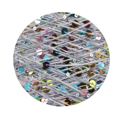 Sequins Yarn DIY for Woman Woollen Sweater Hat Scarf COOMAMUU