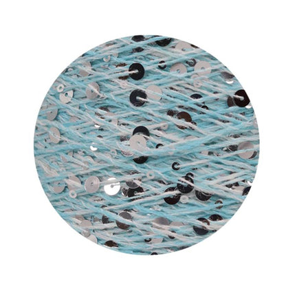 Sequins Yarn DIY for Woman Woollen Sweater Hat Scarf COOMAMUU