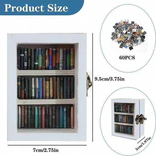 Creative Book Design Book End, Mini Book End Ornament, Decorative Bookend for Home Office Desk, Home Decor, Room Decor