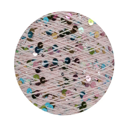 Sequins Yarn DIY for Woman Woollen Sweater Hat Scarf COOMAMUU